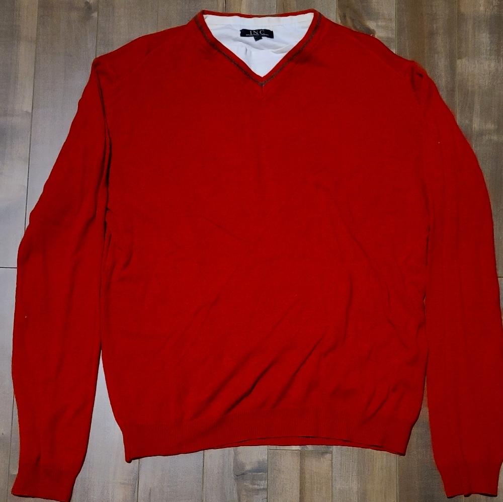 Red sweater